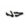 LSL Lamp strut set 67mm, with turn signal holder, black