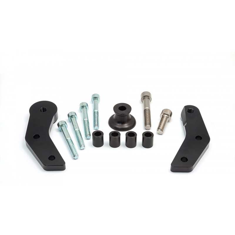 LSL CRASH PADS Mounting kit Z800 ABS 13 -, black