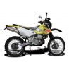 Bocht RVS Suzuki DRZ400 S/SM