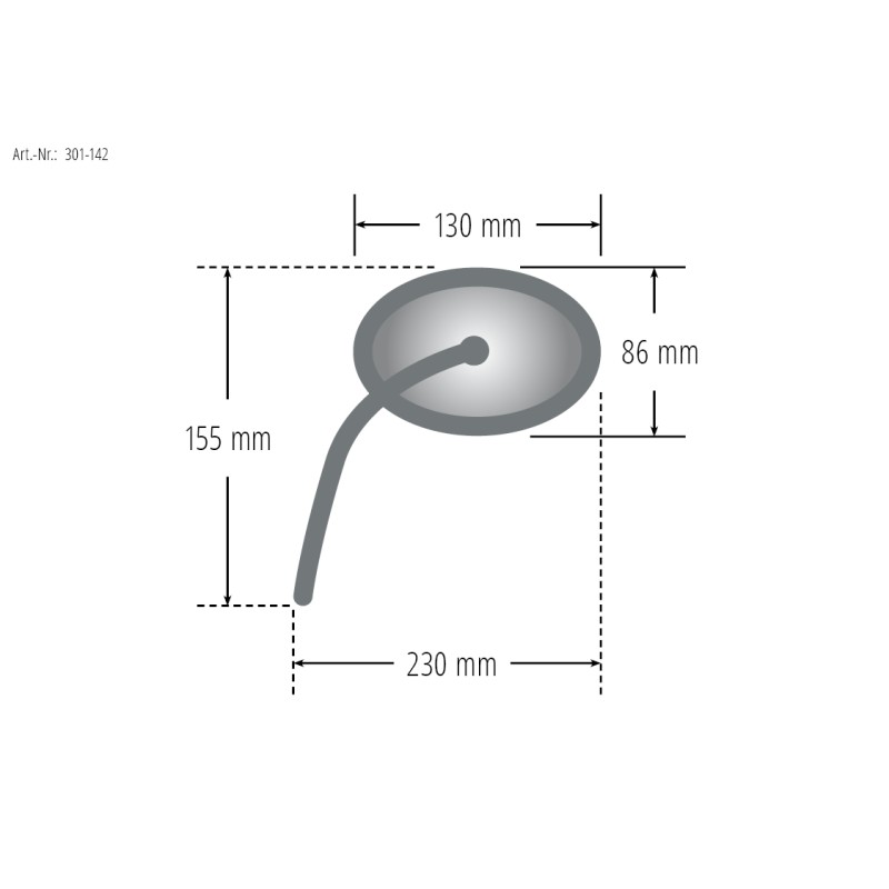 Spiegels Booster 2 Zwart