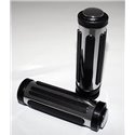 Handvatten chroom/rubber (ø25mm)