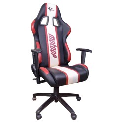 MotoGP Team Chair With Armrests Red / White / Black