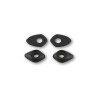 Knipperlicht opvulplaten/Spacers Ducati Monster 696/796/1100/Evo Set