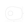 Knipperlicht opvulplaten/Spacers Kawasaki Z750/ZX10R/ER6