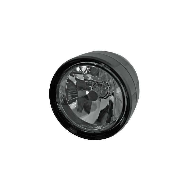 Spotlight 140mm zwart met parkeerlicht 35/35W