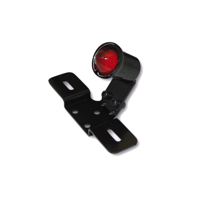 Achterlicht LED Old Skool TYP3 zwart/rood