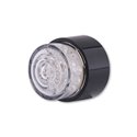 Achterlicht LED mini Bullet zwart/helder