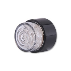 Achterlicht LED mini Bullet zwart/helder