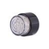 Achterlicht LED mini Bullet zwart/helder