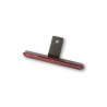 Reflector rood met houder 132x13mm