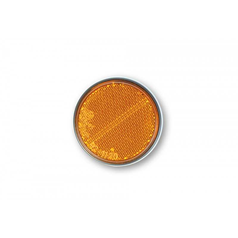 Reflector oranje zelfklevend ø60mm