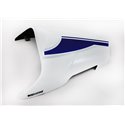 Cover buddyseat SV650 wit/blauw