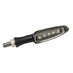 Knipperlicht LED  zwart (metal)