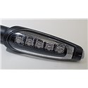 Knipperlicht LED  zwart (metal)