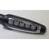 Knipperlicht LED  zwart (metal)