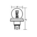 Lamp R2 12V 45 / 40W P45T