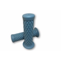 Custom Diamond Style Grips 1 inch blauw paar