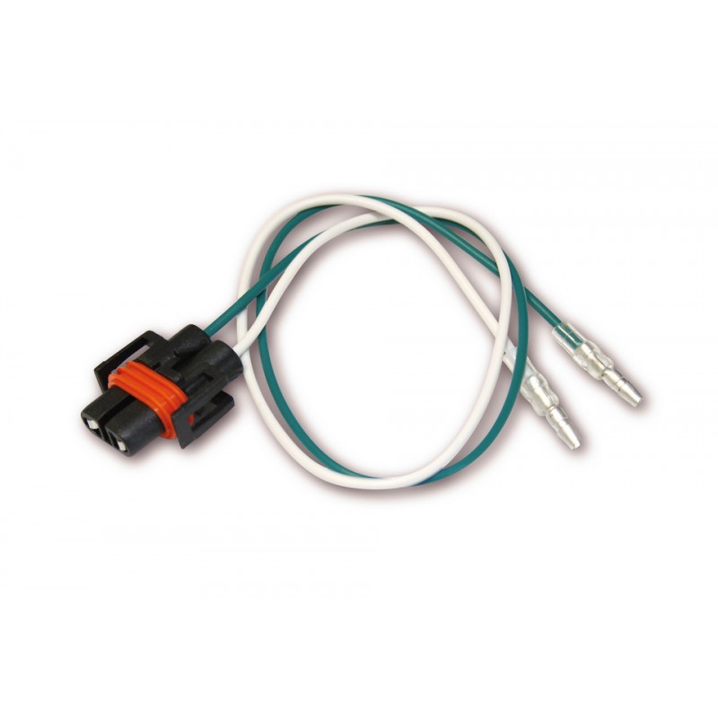 Aansluitstekker voor 12V H8 + H11 gloeilamp met 350 mm kabel.