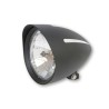 Koplamp 5,75� Classic 1 Groove zwart (onderbevestiging) H4