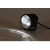 Mistlamp LED Round zwart