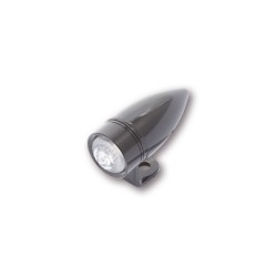 Knipperlichten LED Mono Bullet kort zwart