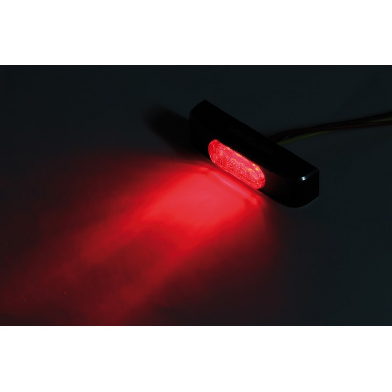 Achterlicht LED Conero T2 zwart/rood