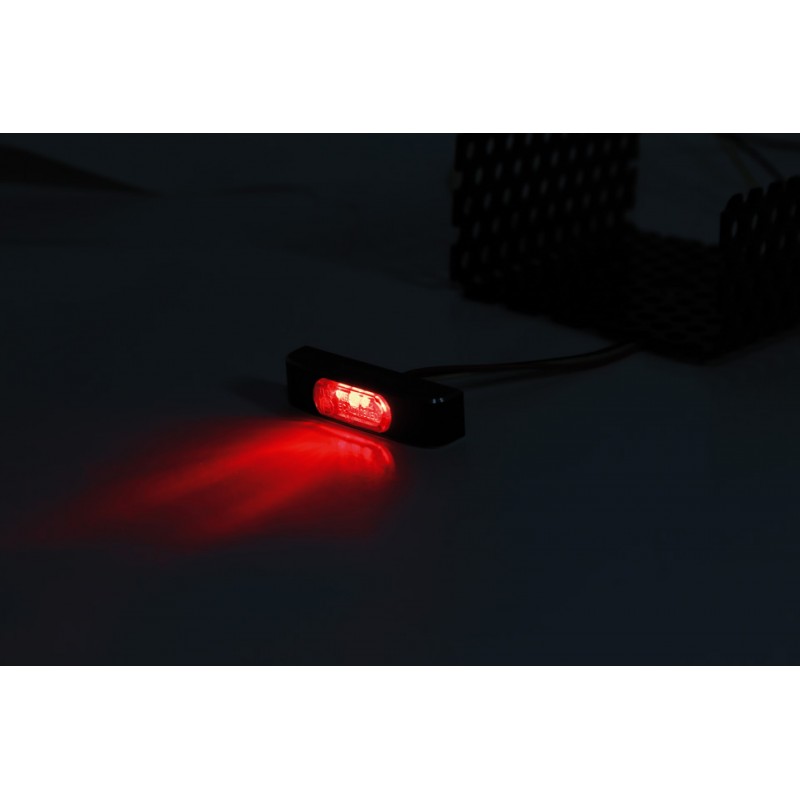 Achterlicht LED Conero T2 zwart/rood
