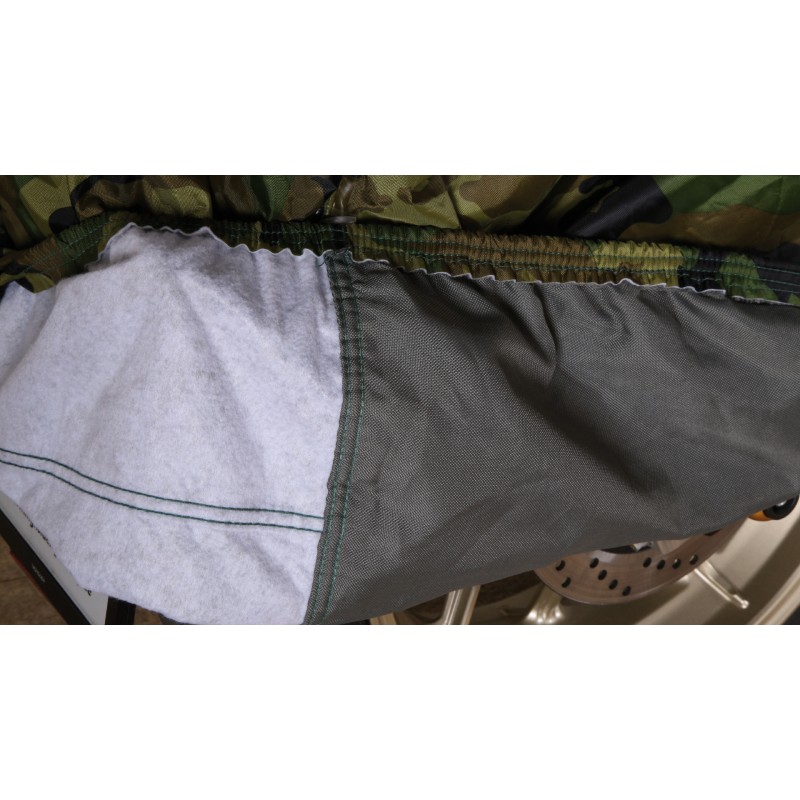 Motorhoes Outdoor Heavy Duty camouflage (L)