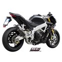 Uitlaatdemper Oval carbon Aprilia Tuono V4-APRC (11-14)