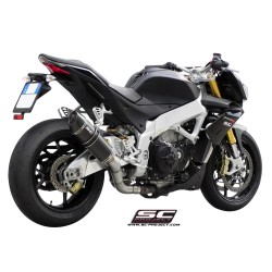 Uitlaatdemper Oval carbon Aprilia Tuono V4-APRC (11-14)