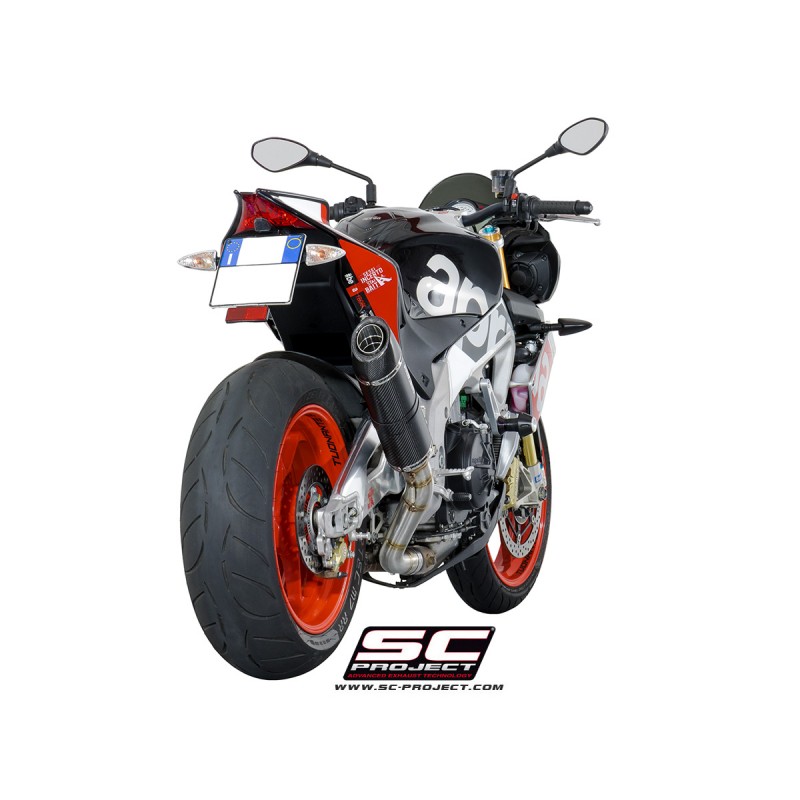 Uitlaatdemper Oval carbon Aprilia Tuono V4-Factory-RR (15-16)