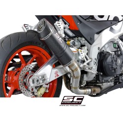 Uitlaatdemper Oval carbon Aprilia Tuono V4-Factory-RR (15-16)