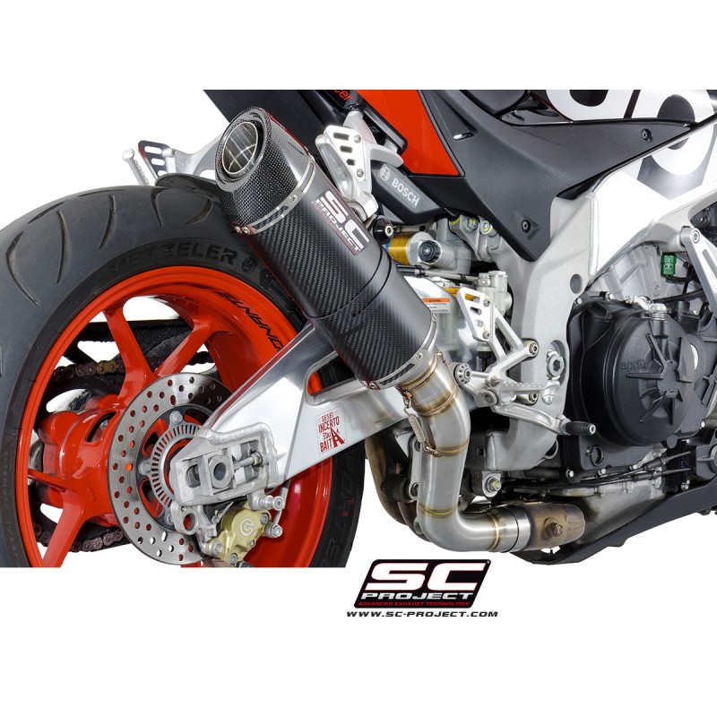 Uitlaatdemper Oval carbon Aprilia Tuono V4-Factory-RR (15-16)