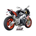 Uitlaatdemper Oval titanium Aprilia Tuono V4-Factory-RR (15-16)