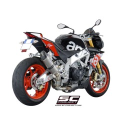 Uitlaatdemper Oval titanium Aprilia Tuono V4-Factory-RR (15-16)