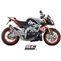 Uitlaatdemper Oval titanium Aprilia Tuono V4-Factory-RR (15-16)