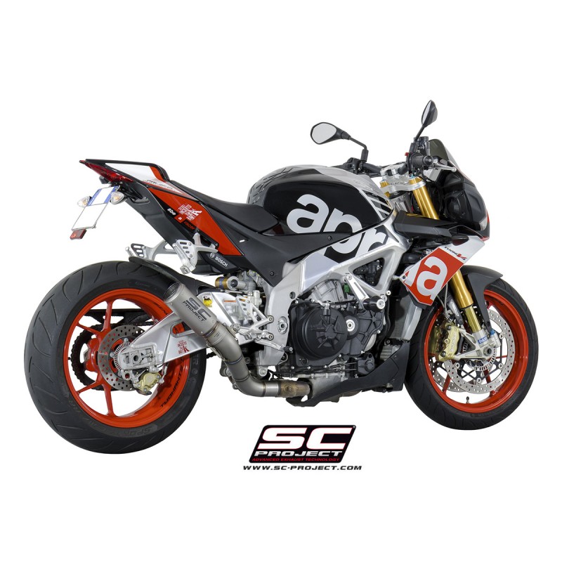 Uitlaatdemper CR-T titanium Aprilia Tuono V4-Factory-RR (15-16)