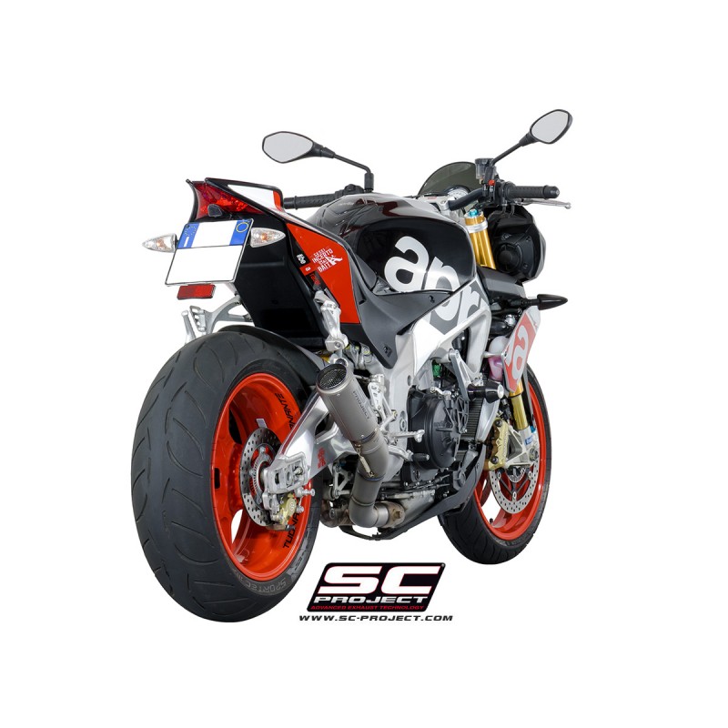 Uitlaatdemper CR-T titanium Aprilia Tuono V4-Factory-RR (15-16)