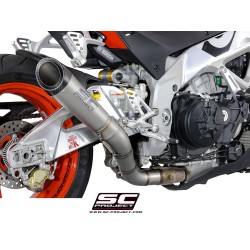 Uitlaatdemper S1 titanium Aprilia Tuono V4-Factory-RR (15-16)