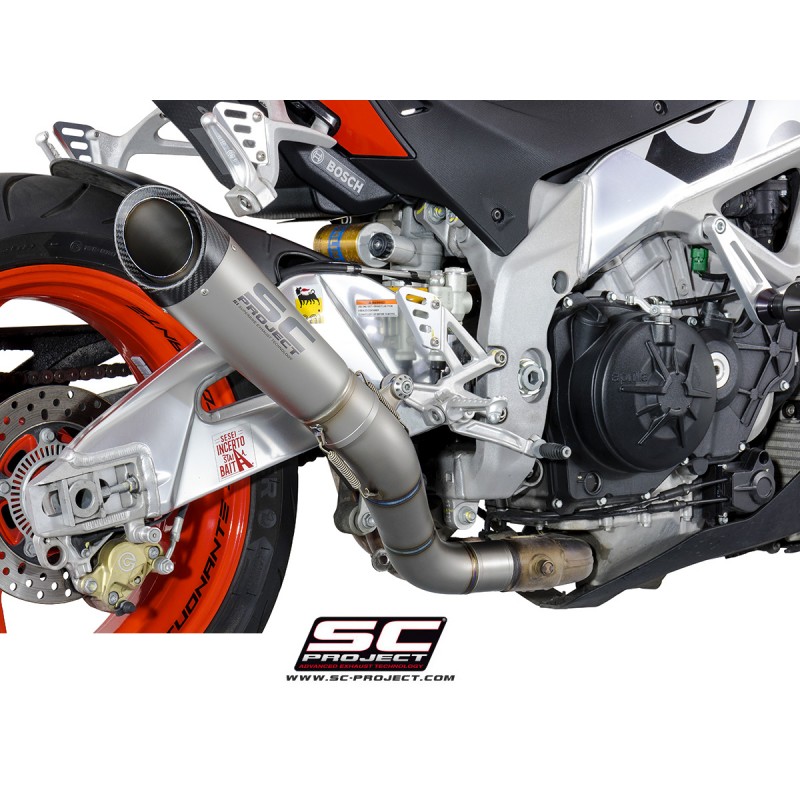 Uitlaatdemper S1 titanium Aprilia Tuono V4-Factory-RR (15-16)