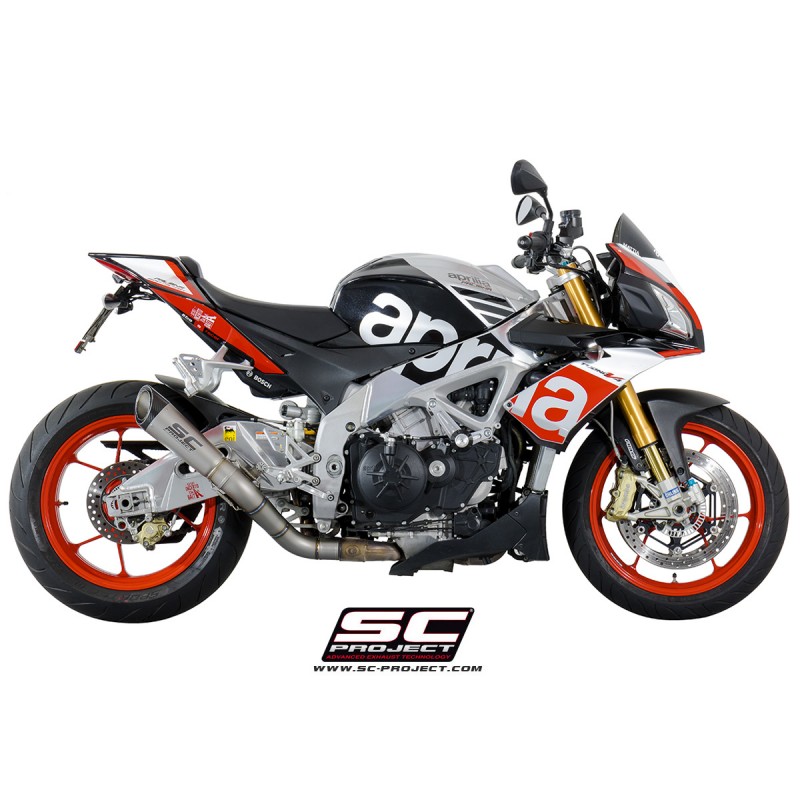 Uitlaatdemper S1 titanium Aprilia Tuono V4-Factory-RR (15-16)