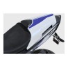 Cover buddyseat SV650 wit/blauw