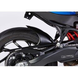 Hugger Achterzijde F800R mat zwart