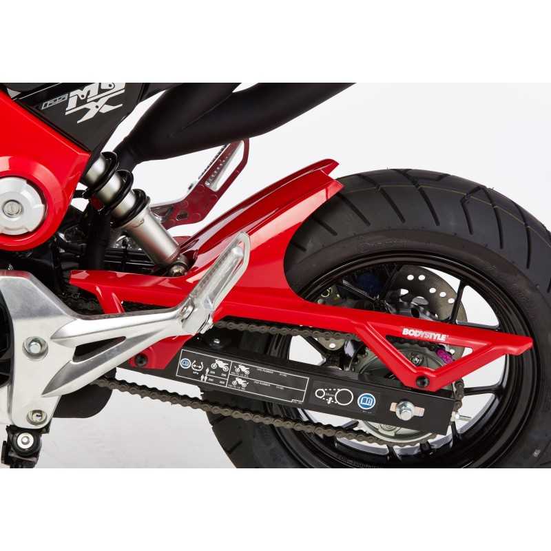 Hugger Achterzijde MSX125 rood