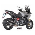 Uitlaatdemper Oval carbon Aprilia Caponord 1200 (13-16)