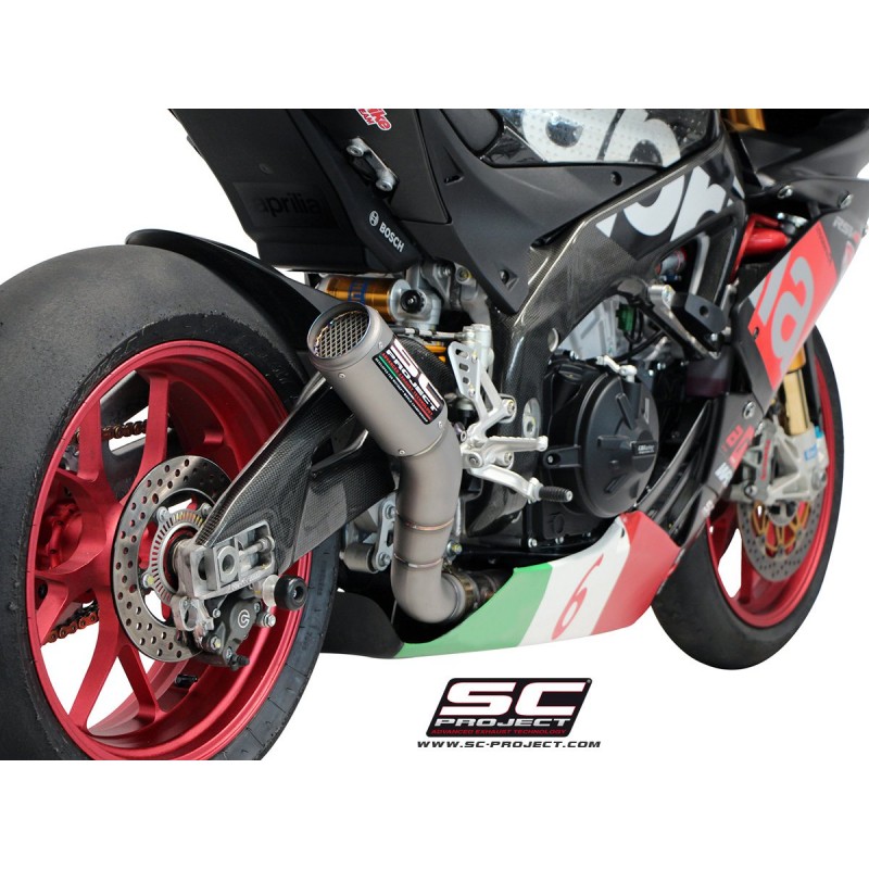 Uitlaatdemper CR-T carbon Aprilia RSV4-RF-RR (15-16)