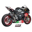 Uitlaatdemper Oval carbon Aprilia RSV4-RF-RR (15-16)