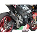 Uitlaatdemper Oval carbon Aprilia RSV4-RF-RR (15-16)