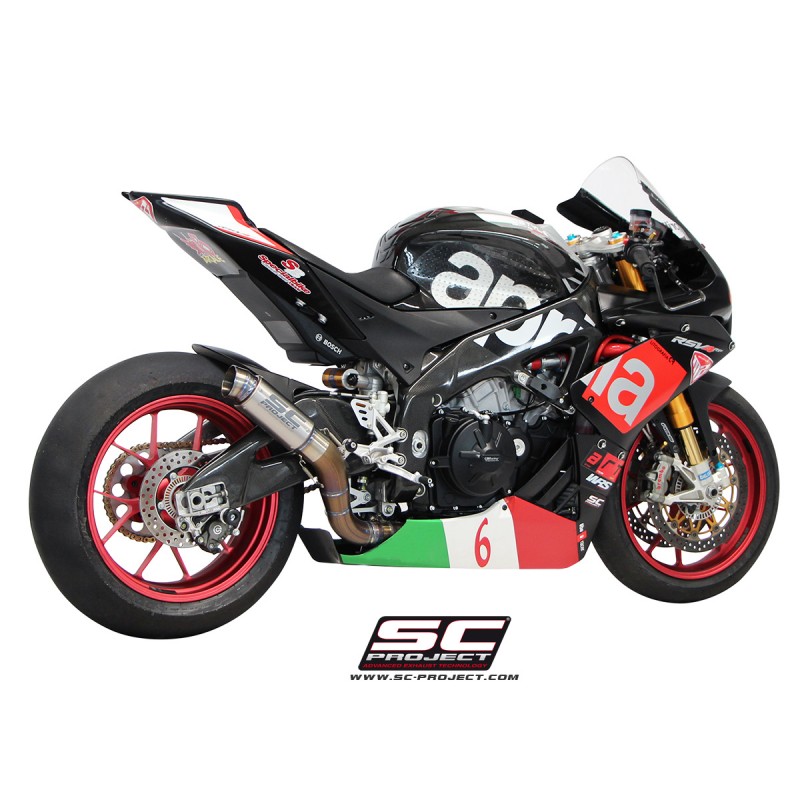 Uitlaatdemper GP70-R titanium Aprilia RSV4-RF-RR (15-16)