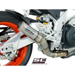 Uitlaatdemper CR-T high titanium Aprilia Tuono V4 1100-Factory-RR (17-20)